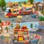 HOGOKIDS City Burger-Truck-Haus – 2-in-1 Bauspielzeug