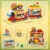 HOGOKIDS City Burger-Truck-Haus – 2-in-1 Bauspielzeug