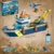 HOGOKIDS City Schwimmfähiges Boot Baukasten mit LED Licht - Spaß Arctic Explorer Schiffs Baustein Ozean Exploration mit Hubschrauber U-Boot Geburtstags Geschenk für 6+ Jahre alte Jungen Mädchen Kinder - 9