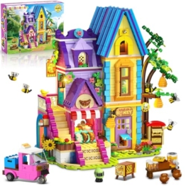 HOGOKIDS Friends Mädchen Backset Bauspielzeug mit LED-Licht für Kinder - 1