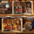 HOGOKIDS Magischer Bahnhof Book Nook Bauspielzeug Set mit LED, 1300 Pcs Buchstützen-Bausteinsatz für Bücherregal, Heimdekoration, DIY Booknook Geschenke für Erwachsene, Jungen Mädchen ab 10 Jahren - 6