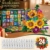 HOGOKIDS Weihnachts Adventskalender Blumenstrauß-Bauset Wild mit LED-Licht - 5