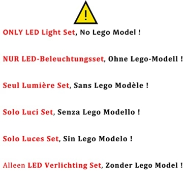 Hosdiy Fernbedienung Sound Beleuchtung Set für (Schloss-Hogwarts 71043) Modell - Kompatibel mit Lego 71043 - Led Licht (Nur Beleuchtung, Ohne Bausteine Modell) - 2