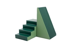 IGLU Rutsche Set XXL Softbausteine Schaumstoffbausteine Riesenbausteine - Grün - 1