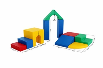 IGLU XL Softbausteine Riesenbausteine Schaumstoffbausteine Großbausteine 10 Stück - 6