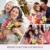 IKIDSUN Blumen Bausteine Bausatz, 9 Künstliche Blumen für Flowers, Blumenstrauß Bausteine Sets, Geschenke zum Muttertag, Geburtstag, Valentinstag Weihnachtstag, für Mädchen Erwachsene 6+, Keine Vase - 7