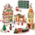 INSOON 2026 Adventskalender Weihnachtsstadt Mini Bauspielzeug mit Licht - 1