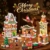 INSOON 2026 Adventskalender Weihnachtsstadt Mini Bauspielzeug mit Licht - 6