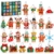 INSOON Adventskalender 2026 Lebkuchen-Weihnachtsanhänger Bauset für Kinder - 1