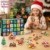 INSOON Adventskalender 2026 Lebkuchen-Weihnachtsanhänger Bauset für Kinder - 3
