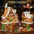 INSOON Adventskalender 2026 Lebkuchenhaus Mini-Klemmbaustein-Set mit Licht - 4