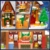 INSOON Adventskalender 2026 Lebkuchenhaus Mini-Klemmbaustein-Set mit Licht - 5