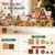 INSOON Adventskalender 2026 Lebkuchenhaus Mini-Klemmbaustein-Set mit Licht - 7