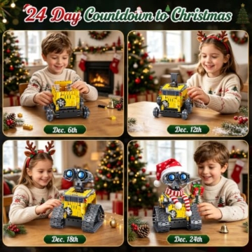 INSOON Adventskalender 2026 Technik Roboter Bauspielzeug für Kinder 6-12+ - 6