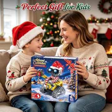 INSOON Adventskalender 2026 Technik Roboter Bauspielzeug für Kinder 6-12+ - 8
