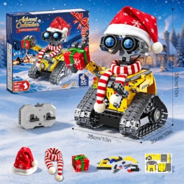 INSOON Adventskalender 2026 Technik Roboter Bauspielzeug für Kinder 6-12+ - 9