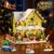 INSOON Adventskalender 2026 Weihnachtshaus Mini Bauspielzeug Set mit Licht - 5