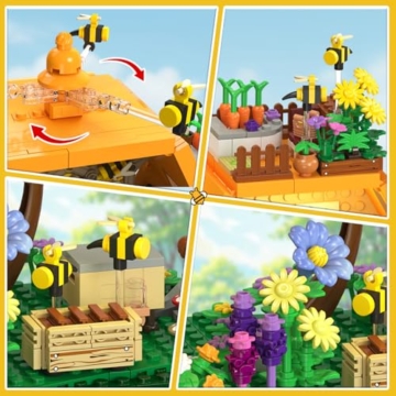 INSOON Bienen Bauernhof 8825 mit Beleuchtung