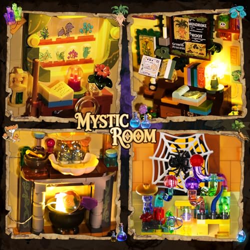 INSOON Magisches Kräuter Book Nook – 930 Teile