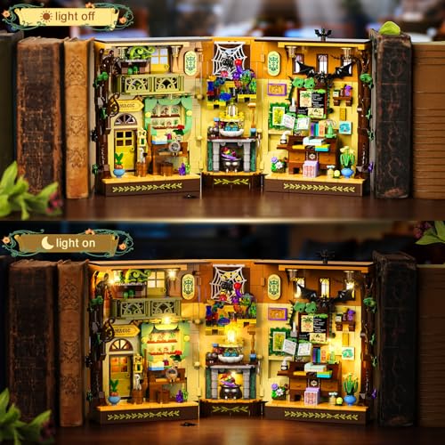 INSOON Magisches Kräuter Book Nook – 930 Teile