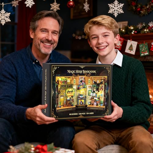 INSOON Magisches Kräuter Book Nook – 930 Teile