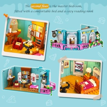 INSOON Milchbäckerei Haus mit Licht (SC8824)