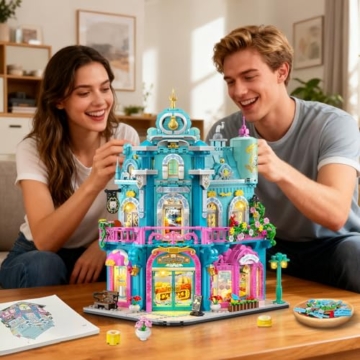 INSOON Milchbäckerei Haus mit Licht (SC8824) Geschenk für Kinder