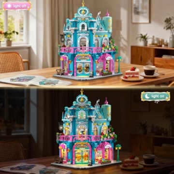 INSOON Milchbäckerei Haus mit Licht (SC8824) Maße