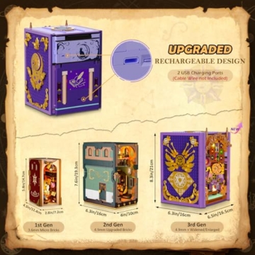 INSOON Mystisches Orakel Book Nook SC9974 Maße