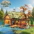 INSOON Overwater Cabin Mini Bausatz mit Licht, 2423 Stück Holz Wald Haus Bausteine mit Boot Fahrrad Tieren, Deko Baumhaus Klemmbausteine Modell für Erwachsene Jugendliche Jungen Mädchen ab 12+ Jahren - 5