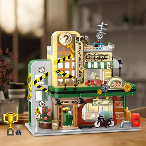 INSOON Stadt Detektiv Haus mit LED Beleuchtung