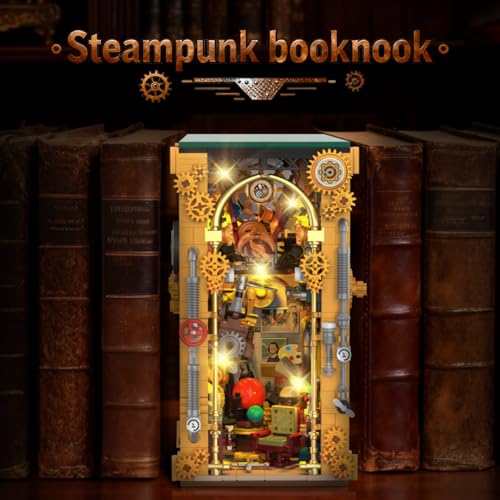 INSOON Steampunk Book Nook Haus (NO. SC9965) Licht