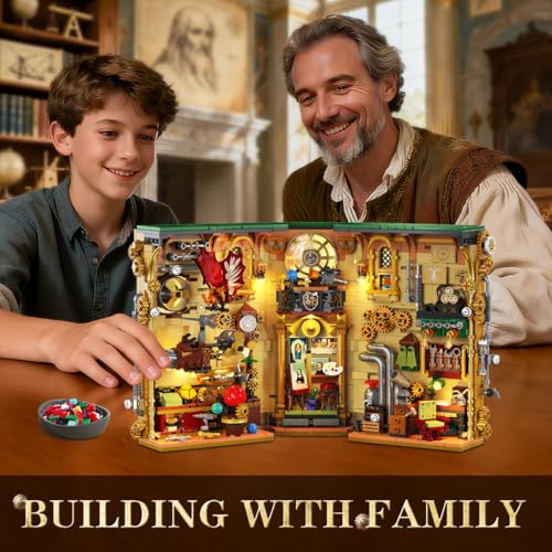 INSOON Steampunk Book Nook Haus (NO. SC9965) Geschenk für Jungen