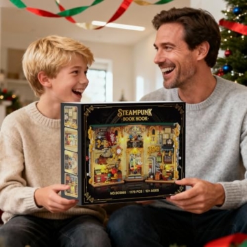 INSOON Steampunk Book Nook Haus (NO. SC9965) 