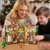 INSOON Weihnachten Book Nook Bauspielzeugset mit Licht