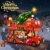 INSOON Weihnachten Bus Bauspielzeugset mit Licht