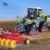 JAMARA 402856 CADA Claas Xerion 5000 Trac TS 1:32 Bricks, Kinder Landwirtschaft Spielzeug ab 8 Jahre, Technik für Jungs, Klemmbausteine Set, Geschenkidee für Kinder, Detailgetreu - 2