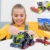 JAMARA 402856 CADA Claas Xerion 5000 Trac TS 1:32 Bricks, Kinder Landwirtschaft Spielzeug ab 8 Jahre, Technik für Jungs, Klemmbausteine Set, Geschenkidee für Kinder, Detailgetreu - 6