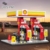 JAMARA 402858 CADA Shell Tankstelle Bricks, für Kinder Technik Spielzeug ab 8 Jahre, Geschenkidee für Kids, Klemmbausteine Set, Fördert Feinmotorik und technisches Verständnis - 2