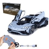 JAMARA 402862 CADA Mercedes-AMG ONE 1:8, 2,4GHz Bricks, Auto Spielzeugauto, Sport Rennwagen für Kinder ab 14 Jahre, RC Ferngesteuert, Geschenkidee für Kids, Licht, Detailgetreu - 1