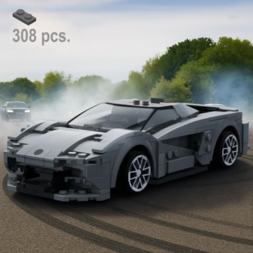 JAMARA 402876 CADA Lotus Evija 1:18 2,4GHz Bricks, Spielzeug Modellauto, Sportrennwagen für Kinder ab 6 Jahre, Geschenkidee Jungen und Mädchen, Detailgetreues Design, Dualmodus - 6