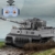 JAMARA 402894 CADA Panzer Tiger 1:35 2,4GHz Bricks - Klemmbausteine Panzer Set, Toy Spielzeug Bausteine, Building Kids ab 8 Jahre, Geschenkidee Kids, Detailgetreues Design - 2