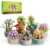JMBricklayer Blumen Sukkulenten Bonsai Bausteine Set 20104, Blumenstrauß Klemmbausteine für Erwachsene, Home Dekor, Botanical Collection, Geburtstagsgeschenke zum Muttertag für Mädchen und Frauen - 1