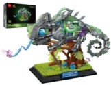JMBricklayer Mechanisches Chamäleon Baukästen für Erwachsene 70124, Cooles Regenwaldtiere-Sammelmodell mit Sockel, Kreatives Design, Bauspielzeug, Geschenke für Erwachsene, Männer ab 14+ - 1