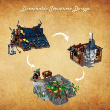 JMBricklayer Mittelalterliche Zauberhütte Set 30117