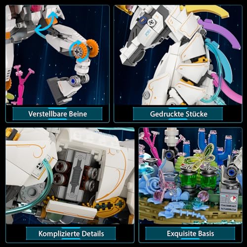 JMBricklayer 70008 – Das leuchtende Regenbogen-Einhorn