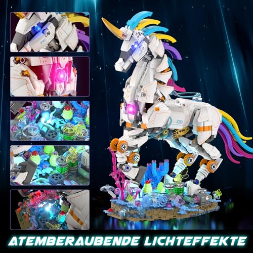 JMBricklayer 70008 – Das leuchtende Regenbogen-Einhorn