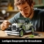JMBricklayer Retro Auto Modellbau für Erwachsene mit Licht, 50001 Vintage Modellauto Bausätze, Oldtimer Car Sammler Ausstellungsset Dekorationen, Bausteine Geschenke für Fans Klassischer Fahrzeuge - 7