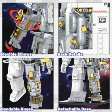 JMBricklayer Astronaut aus Klemmbausteinen 70131 Beine