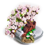Jooheli Bonsai Baum Kirschblüten Set Blumen Mini Blocks